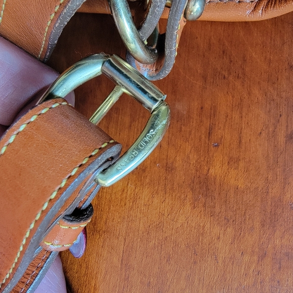 Vintage 1990's Dooney & Bourke large Equestrian in Forest Green - Picture 11 of 11